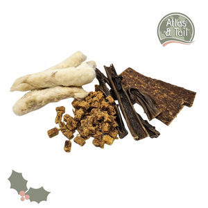 Atlas and Tail Novel Nibbles Christmas feast box