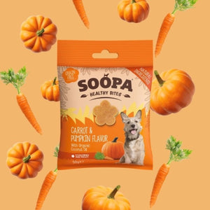 Soopa carrot and pumpkin treats