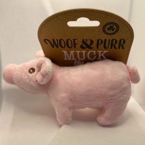 Muck the pig plush toy