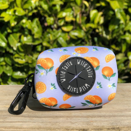 Orange blossom poo bag holder
